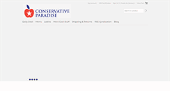 Desktop Screenshot of conservativeparadise.com