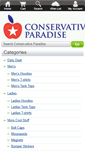 Mobile Screenshot of conservativeparadise.com